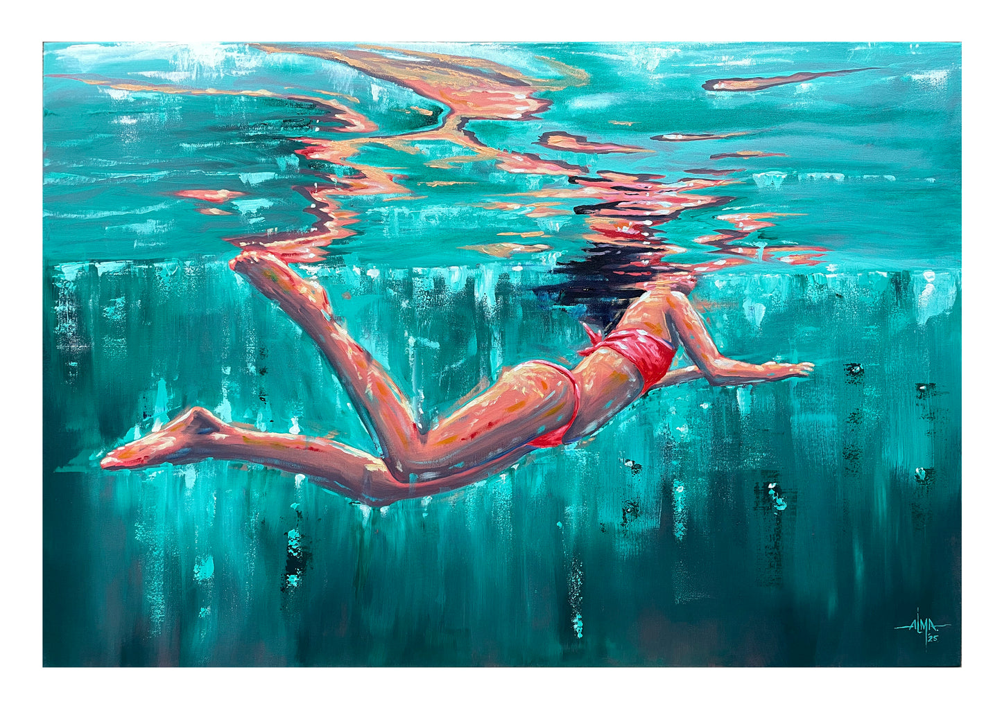 Cuadro "Entre dos mundos"