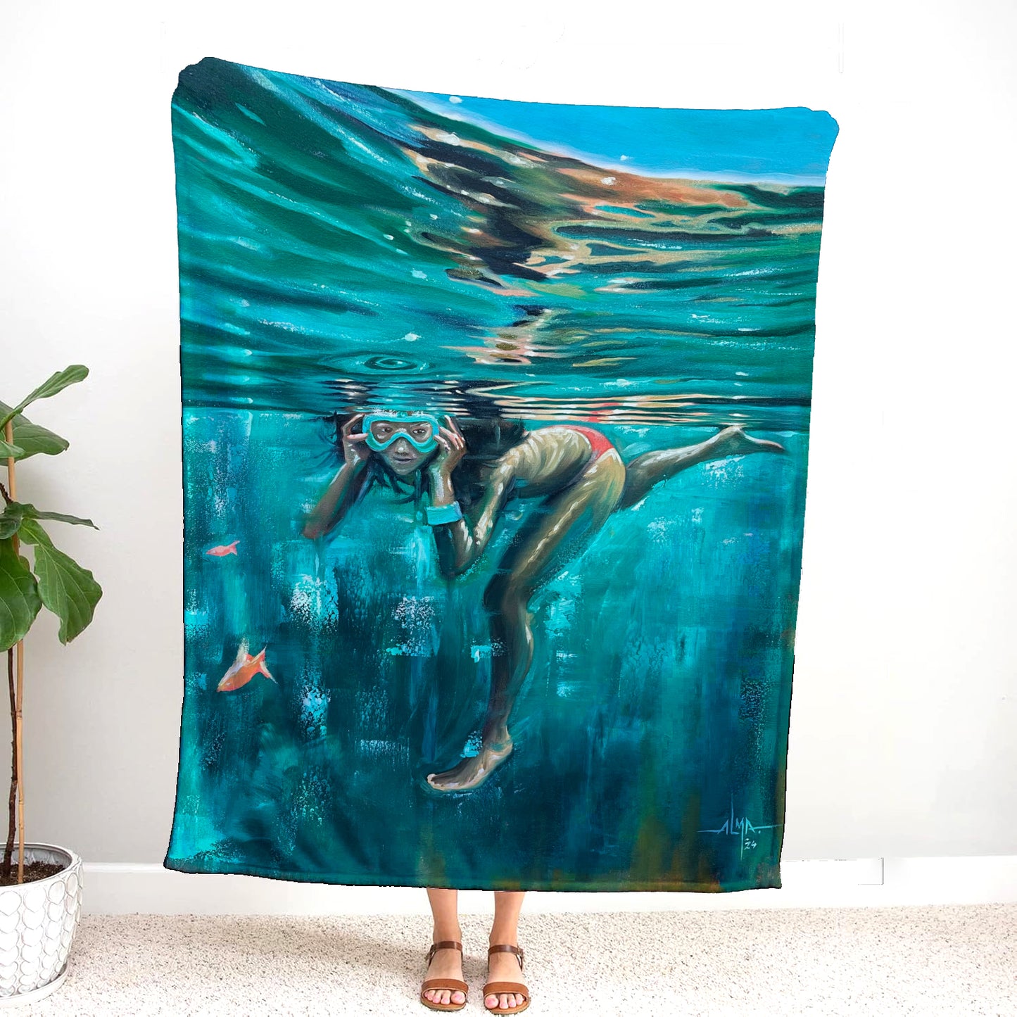 Manta Premium "Ventanas al silencio"