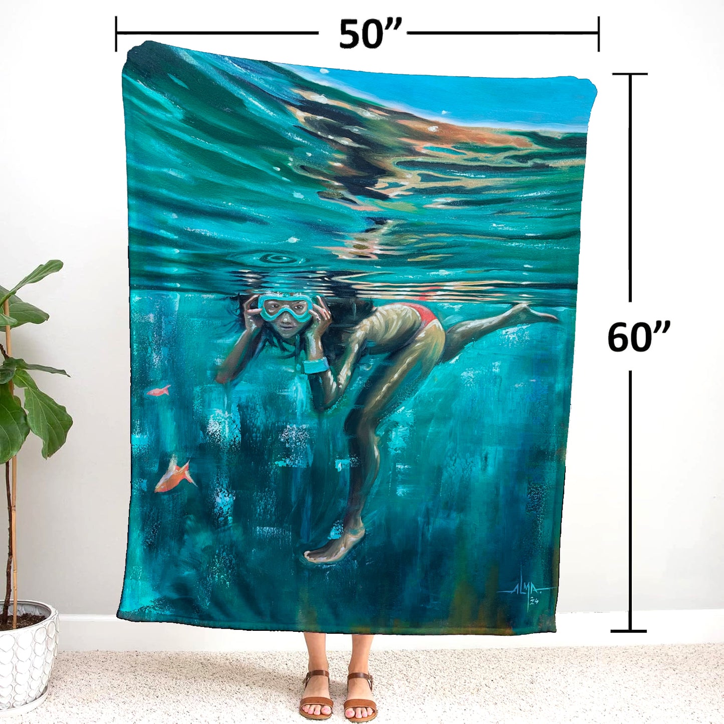 Manta Premium "Ventanas al silencio"