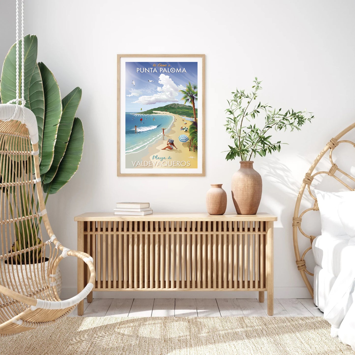 Póster Punta Paloma Valdevaqueros