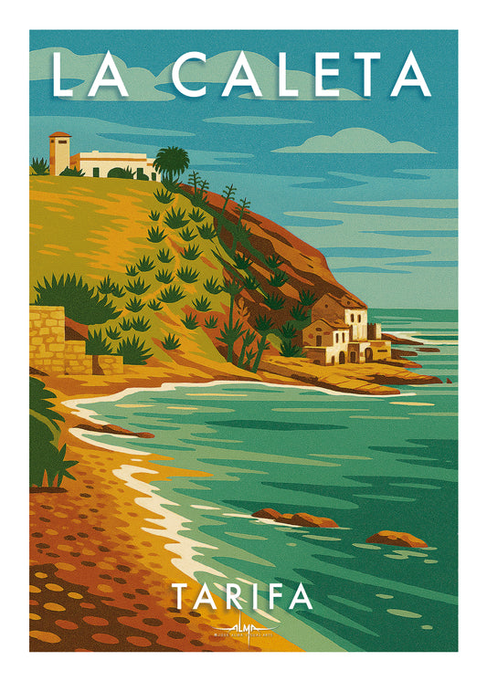 Póster La Caleta - Tarifa