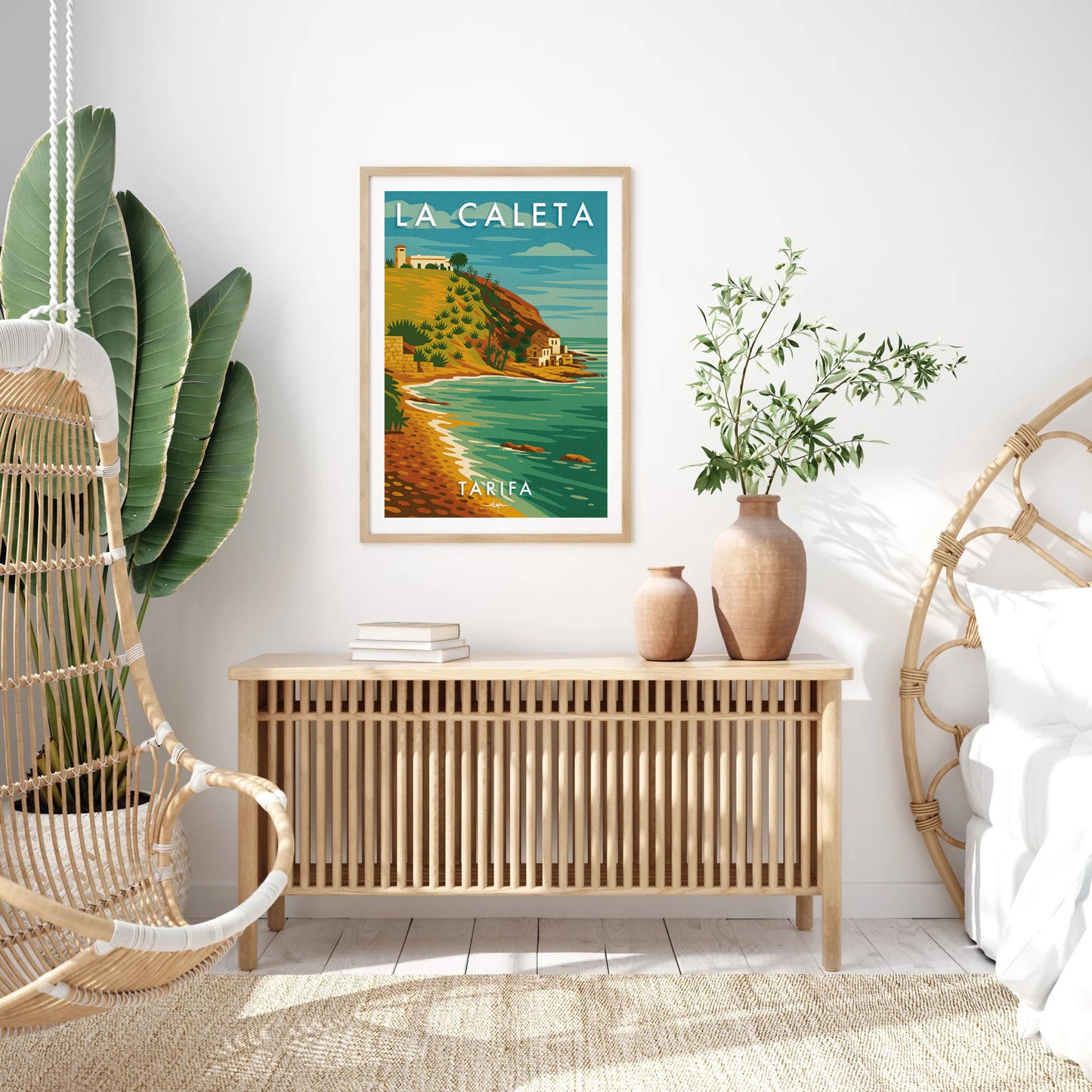 Póster La Caleta - Tarifa