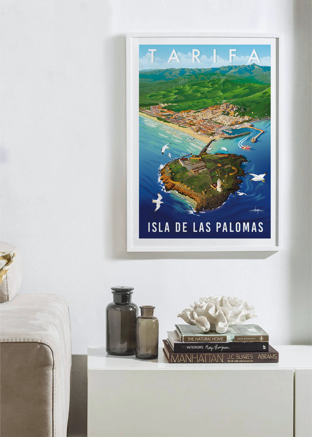 Póster Isla de Las Palomas - Tarifa