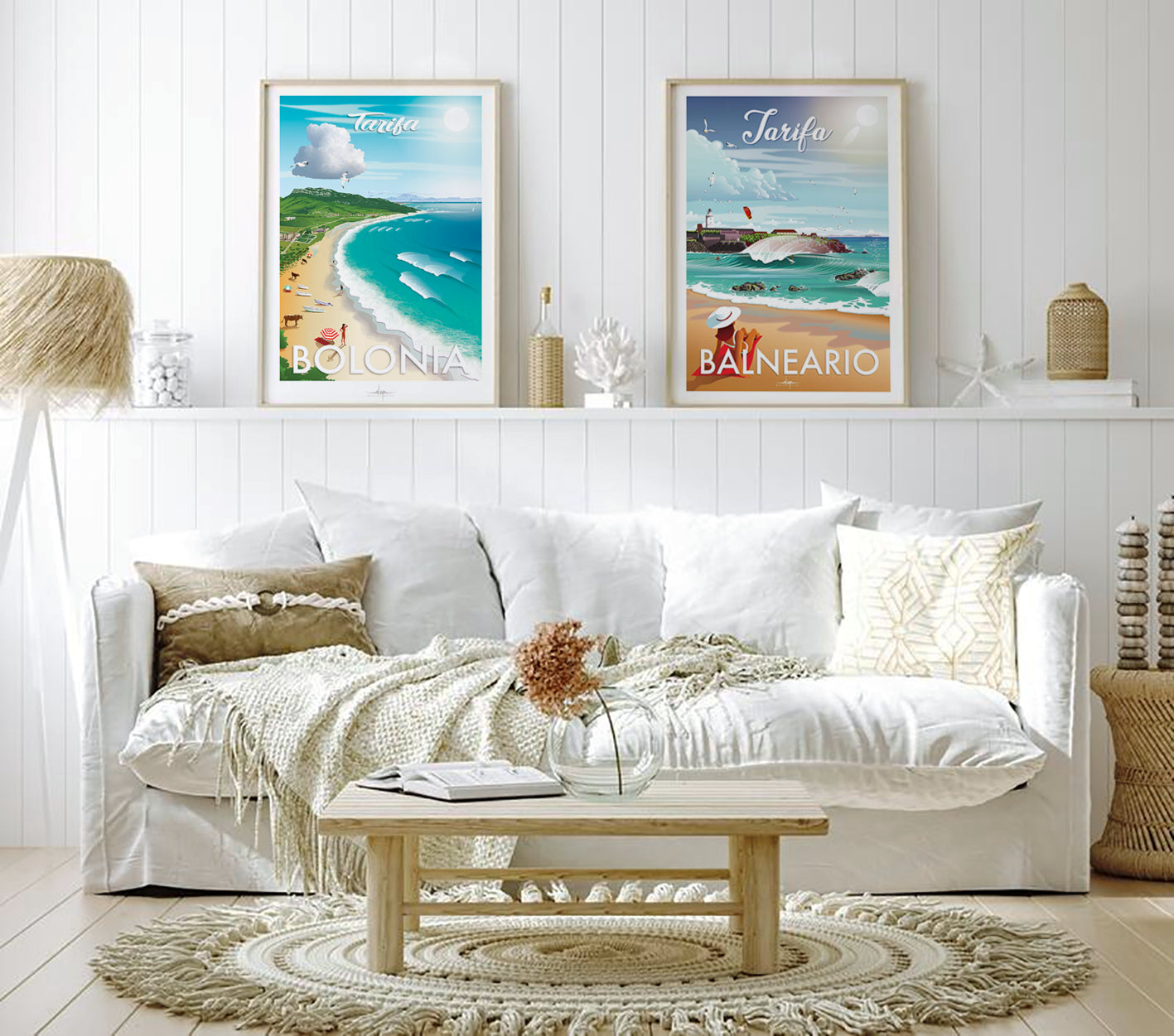 Póster playa Balneario Tarifa