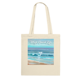 Premium Natural Tote Bag TARIFA BEACH LIFE